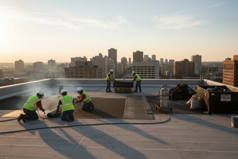 Flat Roof Replacement detail
